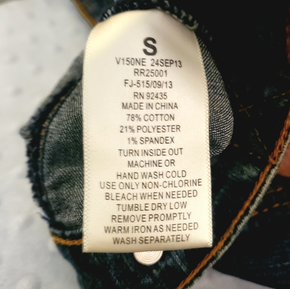 Girls Jean Jacket / Revolution by Revolt / Size S - Picture 4 of 4